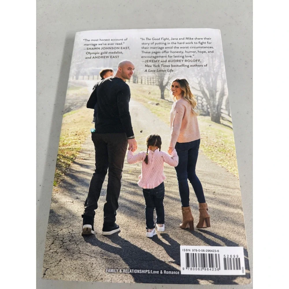 The‎ Good Fight Jana Kramer Michael Caussin Hardcover Book Marriage Relationship